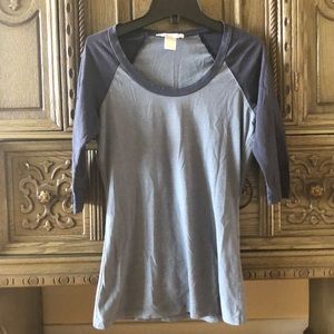 Blue Baseball Tee Charolette Ruse